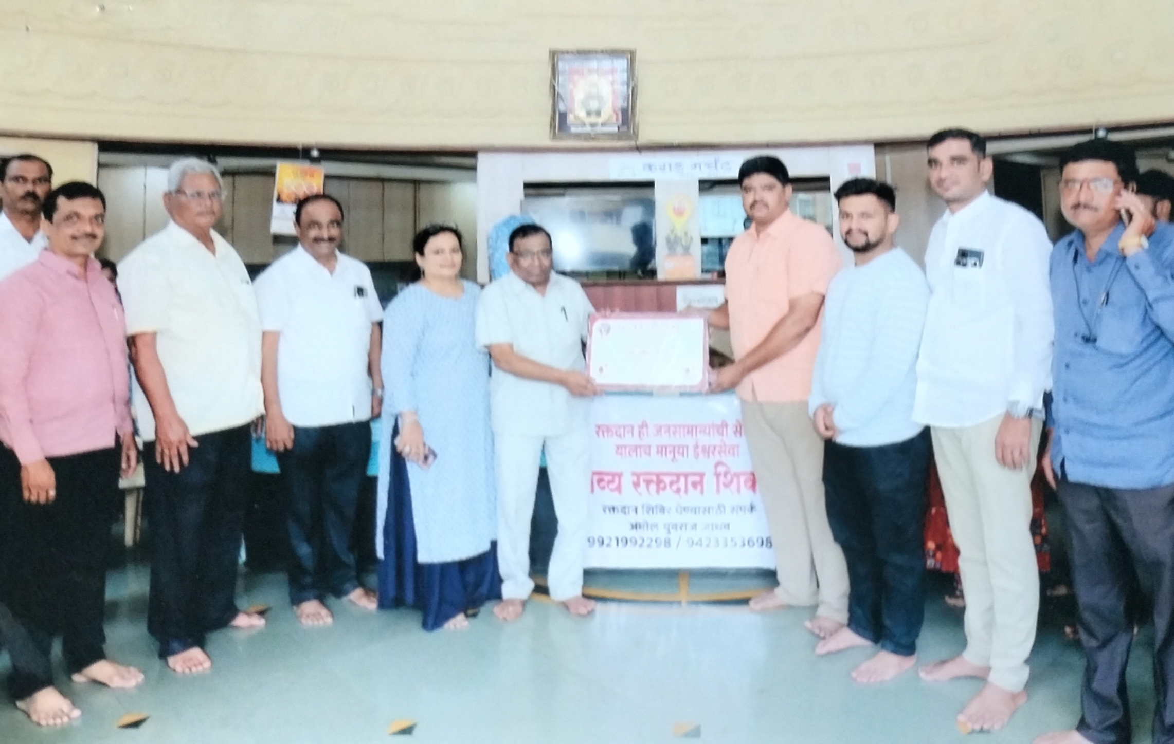 ‘मर्चंट प्रतिष्ठानचे रक्तदान शिबिर उत्साहात 