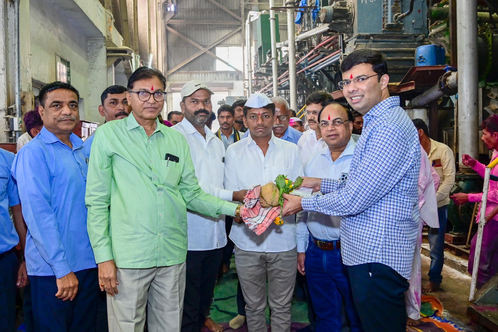 जयवंत शुगर्सच्या १२ व्या गळीत हंगामाची उत्साहात सांगता